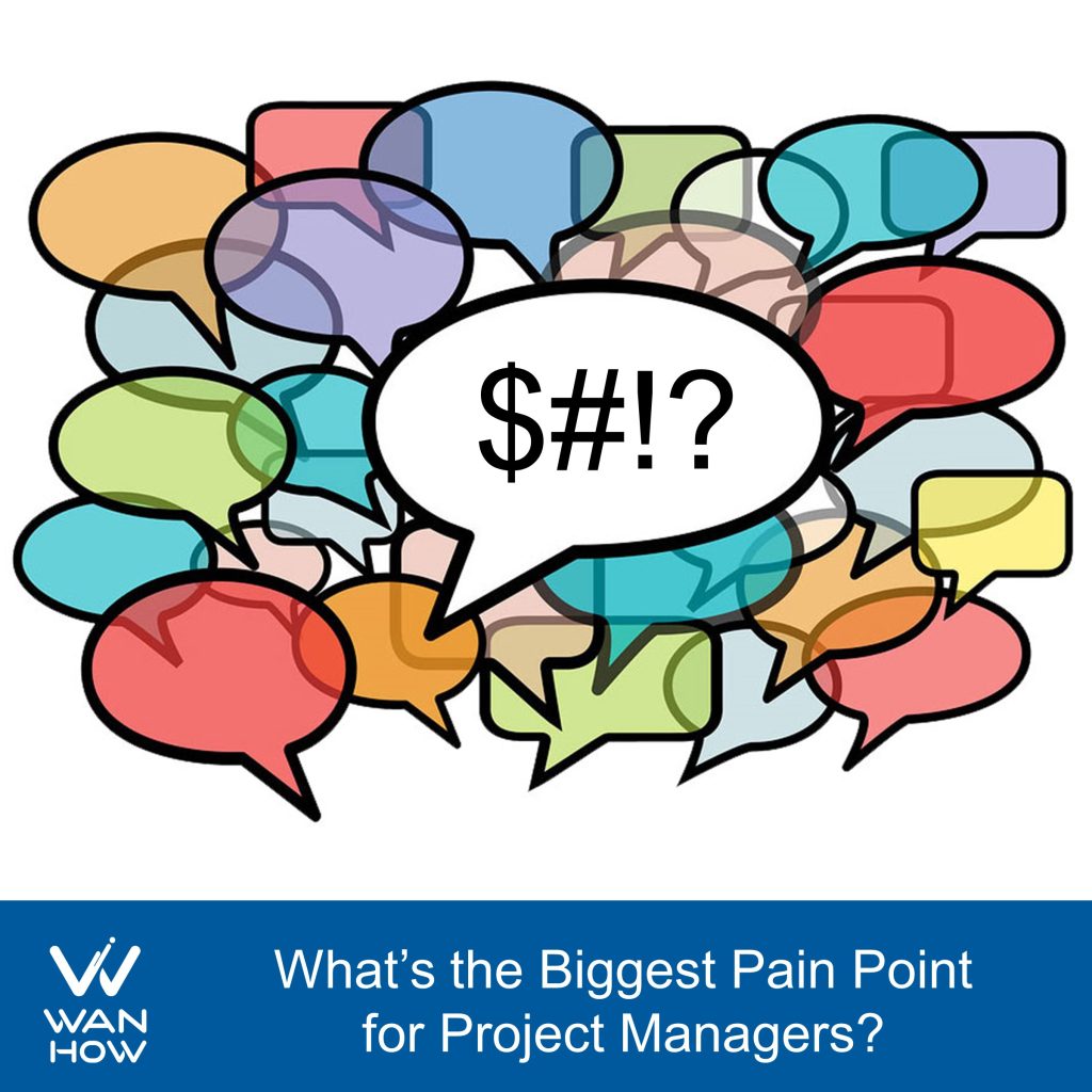 What's the biggest pain point for project managers?